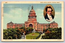 Texas State Capitol Austin Vintage Postcard picture