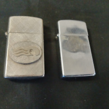 Vintage Lot Of 2 Lighter  ZIPPO And IMPACT 14 KT  Gold Plated picture
