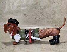 Vintage Hot Diggity Dachshund Dog Figurine By Westland Pirate 7