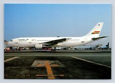 Guyana Airways 2000 Airbus A-300-600 VH-CLM Airplane 1999 Air Postcard Vtg A2 picture