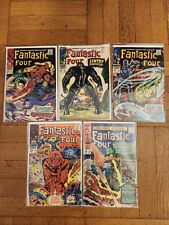 Fantastic Four Silver Age Lot 63,64,77, King Size 4 picture