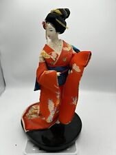 vintage 50s Geisha doll 13” tall Hina Hisazuki picture