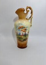 Vintage/ Antique hand painted pitcher picture