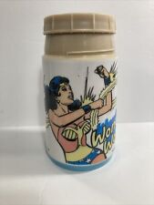 Vtg 70’s Aladdin Lunchbox Thermos - DC Comics Wonder Woman picture