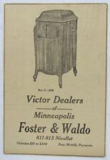 Vintage 1916 VICTOR Victrola Model 11 Phonograph Newspaper Print Ad picture