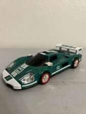 HESS GREEN &WHITE RACER LIGHT UP TOY CAR 2009 (PRE-OWNED)  picture