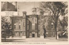 GALESBURG IL - Old Main Lincoln-Douglas Debate Site Advertising Postcard picture