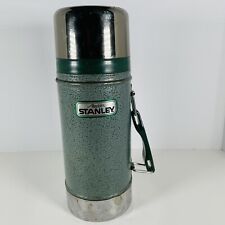Stanley Vintage Wide Mouth Green Vacuum Bottle 24oz Alladin Thermos picture