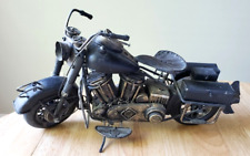 Vintage All Metal 1950's HD Style Motorcycle Folk Art 16