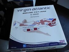 Collector's FIND Inflight / Aviation 200 Boeing 747 VIRGIN ATLANTIC, Very RARE picture