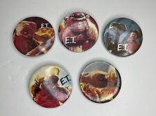 E.T. pinback 2”pin vintage retro extra-terrestrial 1982 universal Drew Barrymore picture