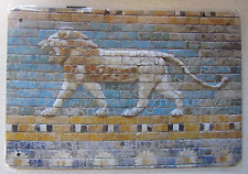 Gates of Babylon Metal Sign Ancient Sumerian Lion City Wall Collectible Curio picture