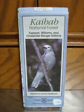 Vintage 1982 Reprinted 1995 Kaibab National Forest Service Map picture