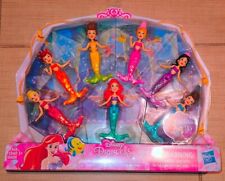 Disney Little Mermaid ARIEL and SISTERS Action Figures 30th ANNIV Glitter HASBRO picture
