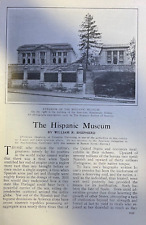 1910 Hispanic Museum Hispanic Society of America New York City illustrated picture