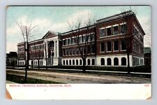 Saginaw MI-Michigan, Manual Training School, Antique, Vintage Postcard picture