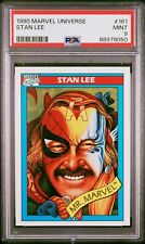 1990 IMPEL Marvel Universe #161 Stan Lee PSA 9 MINT picture