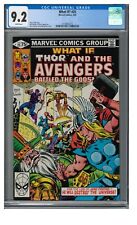 What If? #25 (1981) Bronze Age Thor & Avengers CGC 9.2 White Pages PX982 picture