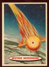 1957 Topps Space #5 Sputnik Descending - EXMT++ picture