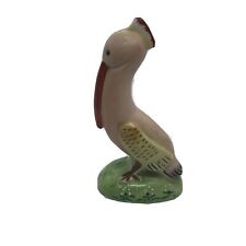 Ceramic Pelican Figurine Souvenir Travel Made In Japan Beach Breakable VINTAGE picture