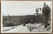 RPPC Livingston Montana Big Horn Mountains Hwy 16 Real Photo Postcard c1940 picture