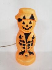 Vintage Scarecrow w/ Pumpkin Jack-O-Lantern Head 13
