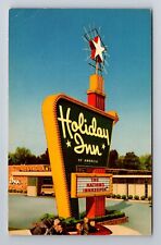 Fayetteville NC-North Carolina, Holiday Inn, Advertisement, Vintage Postcard picture