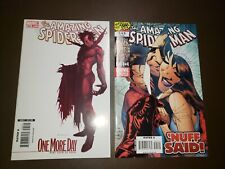 Amazing Spider-Man # 545 Comic Book Lot of 2 Variant Djurdjevic & Quesada Covers picture