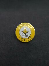 Oregon youth Mason masonic 2004 enamel pin cj picture