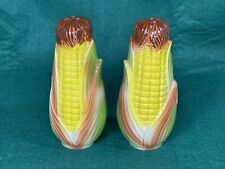 Vintage Corn On The Cob Salt And Pepper Shakers Ceramic Porcelain Farm Garden picture