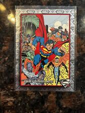 CHEAP PROMO CARD: THE RETURN OF SUPERMAN Skybox 1993 SILVER FOIL #SP1 From Set picture