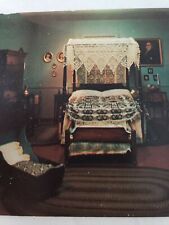 C 1960 Lincoln NE State Historical Society Museum Early Bedroom 1700s Postcard picture
