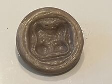 Vintage Unusual Large 1-1/2” Celluloid Button Sewing, Antique, Old picture