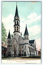 c1910 Exterior St Mary Church RC Eastern Avenue Schenectady New York NY Postcard picture
