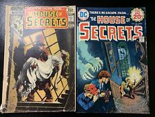 The House Of Secrets 94 & 126 DC Horror 1971 picture