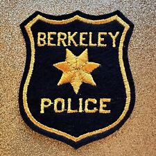 Berkeley California CA Police Patch (1960's Issue)  3