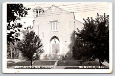 Vintage Postcard IL Duquoin Presbyterian Church RPPC Real Photo ~8145 picture