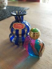 Vintage Italian Perfume Bottles Lot Of Two picture