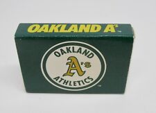 Oakland Athletics (A's) Major League Baseball Team FULL Matchbook / Matchbox picture