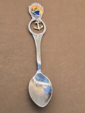 Vintage Queen Mary Long Beach California Souvenir Spoon - 4.5