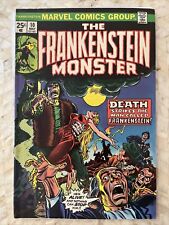 The FRANKENSTEIN Monster #10/ Marvel Comics, 1974/ Death Strikes Frankenstein picture