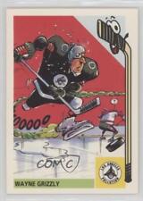 1992 Panini French Les Fous Du Hockey Freaks Wayne Grizzly #31 0i7t picture
