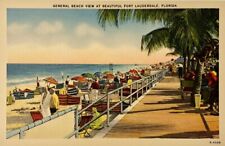 Fort Lauderdale, Florida, Vintage Postcard picture