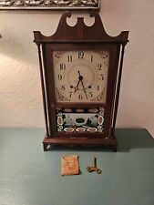 Vintage Seth Thomas Mantle Clock-Key Wind-Up W/Chime-Works picture