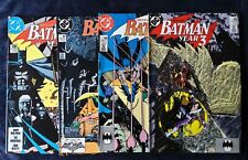 BATMAN YEAR THREE lot #436-439 (1989)  picture