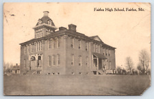 Fairfax High School Fairfax Mo Missouri  Real Photo Vintage Postcard picture