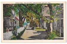 Provincetown Cape Cod Massachusetts c1940's street scene, houses picture