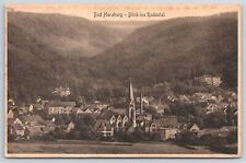 Bad Harzburg Germany Town Landscape 1920 Postcard picture