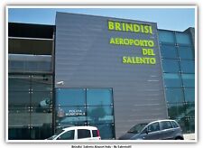 Brindisi  Salento Airport Italy Airport Postcard picture