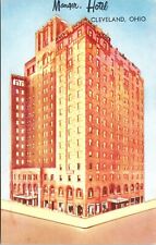 Highrise Scenic Manger Hotel 13th St Chester Ave Building Cleveland OH Postcard picture